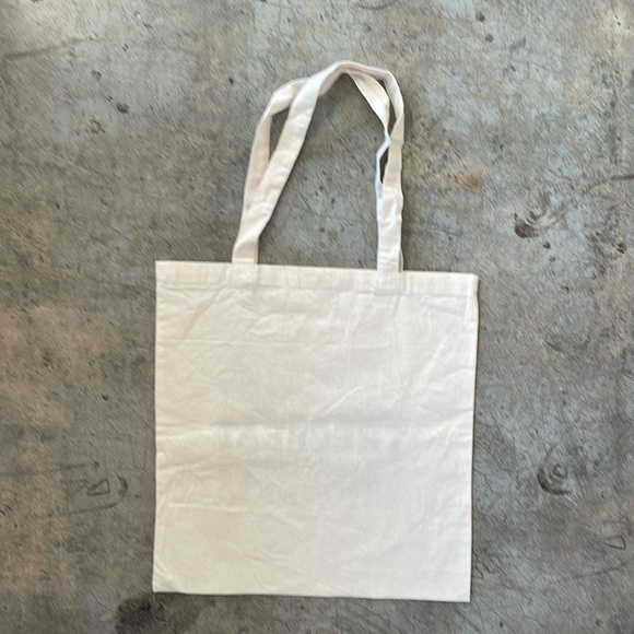 BRAND NEW! THE GREAT.  Reusable canvas tote bag with black writing - Picture 6 of 6